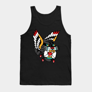 Panther wings letter Tank Top